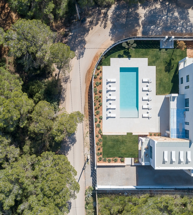 Resa estate modern villa for sale ibiza first line north air photo.jpg